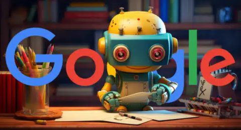 google-robot-writing